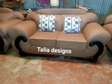 Seven seater classic sofa design