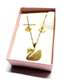 Womens Swan Gold Tone Jewelry Set