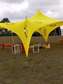 Yellow cheese tent for hire and sale