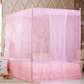 Pink 4 stand mosquito nets