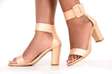 *Quality Latest Fashion Ladies Designer Straps Open Heel Shoes*
.