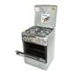 Bruhm 4 Gas Cooker With Electric Oven-SILVER
