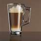 pasabahce glass latte coffee cup per 2pcs