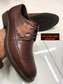 COFFEE BROWN LEATHER BROGUES