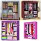 3 Column clothes Wardrobe