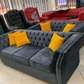 Five Seater Chesterfield Sofa