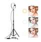 38cm LED ring light with tripod stand A380 adjustable brightness