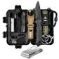 *Tactical Millitary Combat Multiple Outdoor Adventures Survival Kit Outdoor Emergency Survival Gear Kit with Knife Tactical tool for Camping Hiking Hunting Pack*


.