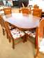 Dining table design with it chairs