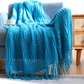 Knitted Decorative Throw Blankets*