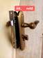 Bathroom/toilet door locks