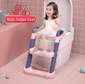 pink kids seat toilet trainer