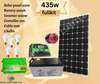 fullkit 435w solar panel with ritar battery
