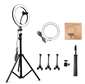18 Inch With  2.1m Tripod Stand,  3 Phone Holders +remote