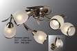 Décor Lighting - CN11 - Ceiling Light with Two (CN31) Side Lamps