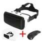 VR headset with controller