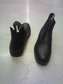 Men's leather boots black