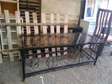 Glass top coffee table