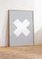 THE GREY X | WALL FRAME