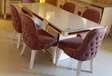Tufted dining  6-seater
