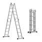 5.7M Aluminium Folding Extendable Ladder