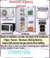 Repair ,service and maintenance of fridges