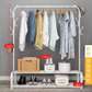Big Clothes Rack with a double Lower storage shelf