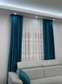 Well fitted modern curtains