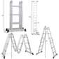 Heavy Galvanized Aluminium Folding Ladder in Kenya