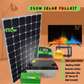 Solarmax 250W Solar Panel Fullkit With 32 Inch Tv