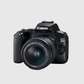 Canon Black EOS 250D camera