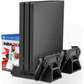 DOBE PS4 SLIM PRO MULTI-FUNCTIONAL CHARGING & COOLING STAND