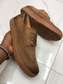 Timberland Casual Mens Rubber Laced Brogue Shoes Brown