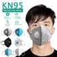 White KN95 mask