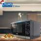 Lyons YW Microwave Oven Glass, 1200W, 20L - Black