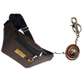 Mens Brown Leather waist bag with keyholder
