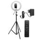 14" Ring Light With Remote Control And Tripod (2 Meter)
