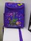 Purple colorful school bag