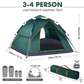 3-4 persons Double layer Camping Tent