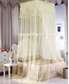 Free hanging king size square top mosquito net
