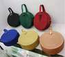Weave Frosted Round Handbag