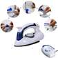 Compact portable size steam iron box with foldable handle