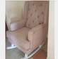 Tufted rocking chair