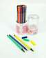 24 Colors Washable Watercolor Art Felt Pens in Carrying Case