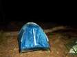 1 or 2 man tent + Sleeping bag + LED head torch