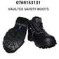 Quality certified safety boots
