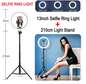 13inch Ring Light With 2.1M Tripod 3 Mode Dimmerble Light