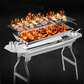 Stainless Steel Portable BBQ Grills Camping Garden