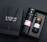 gift pack 500ml thermocup , lid cup + 180ml   thermos bottle