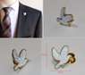 Dove of Peace Lapel Pin Badge
